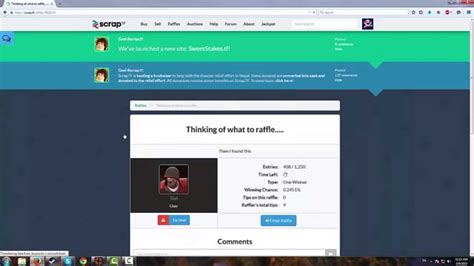 tf2 raffle|TF2: Raffle Tutorial [FREE ITEMS] .